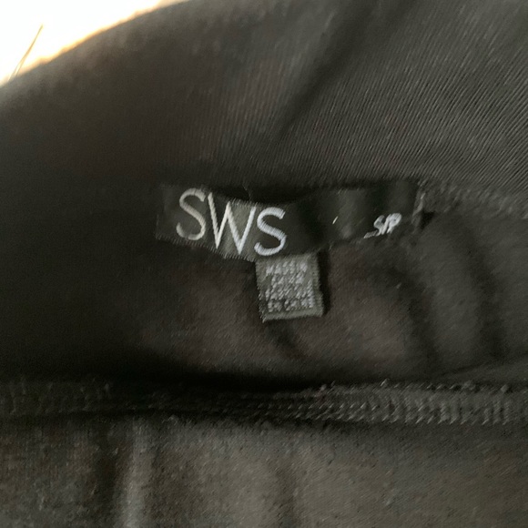 Mini Black Pencil Skirt - Picture 2 of 2